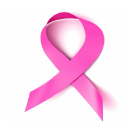 Pink cancer ribbon