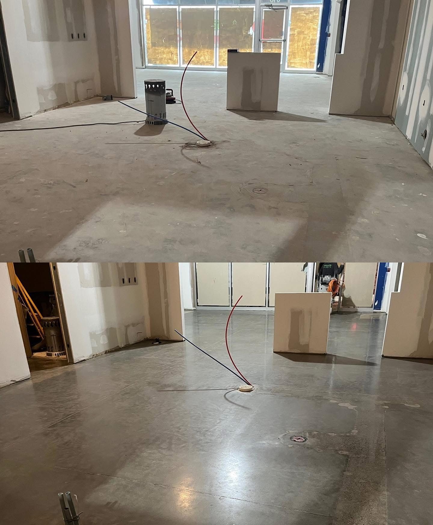 Custom epoxy floor finish from 814 Epoxy and More in Erie, PA
