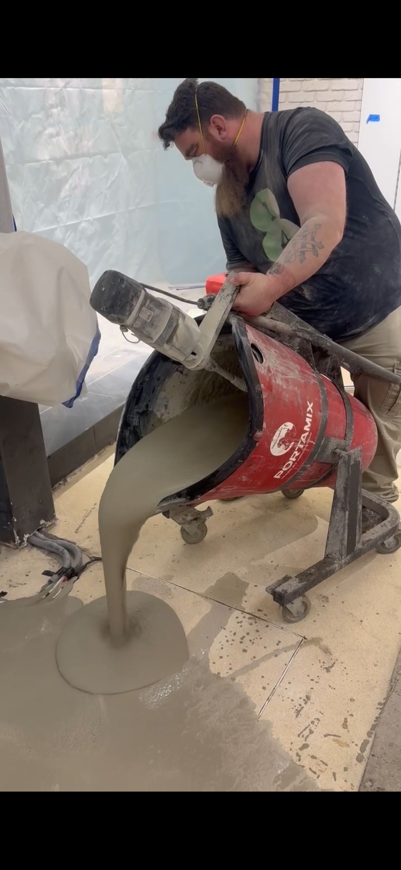 Concrete crack repair in commercial space Erie PA 814 Epoxy