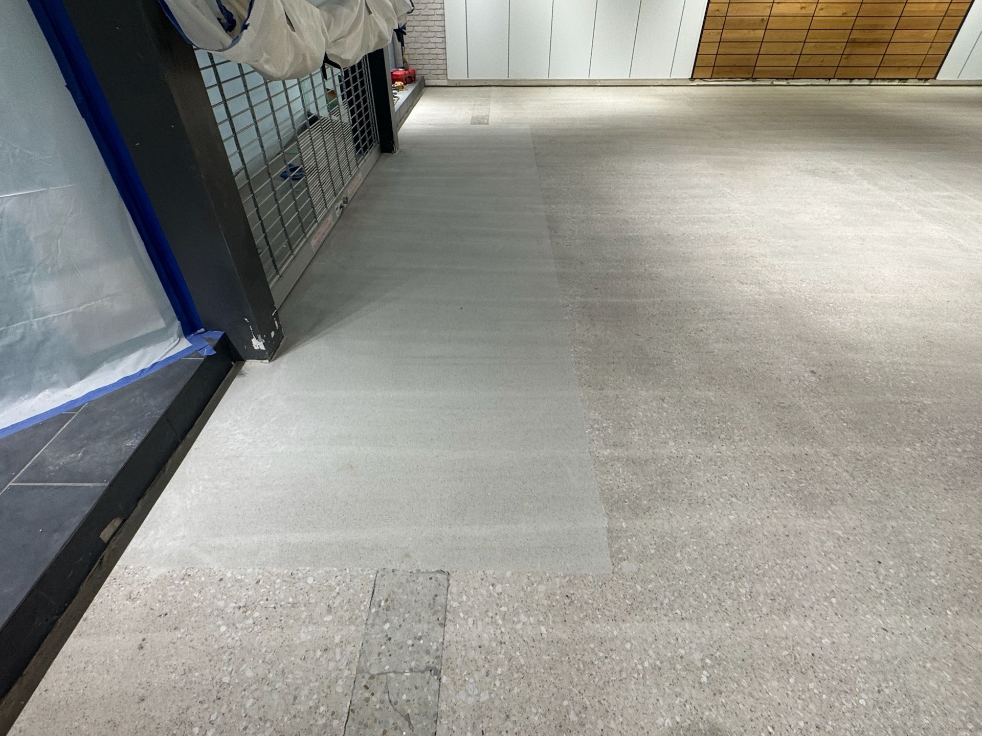 Crack and joint filling service completed floor Erie PA 814 Epoxy