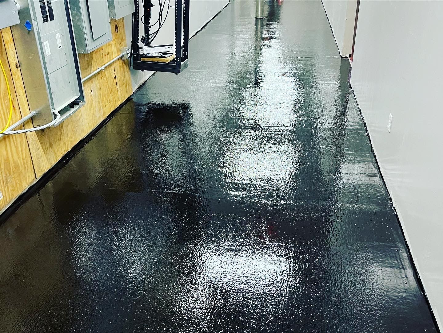 Custom epoxy flooring image by 814 Epoxy and More in Erie, PA