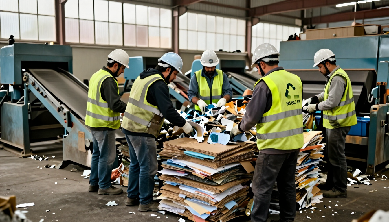 Gestión integral de residuos en una planta industrial