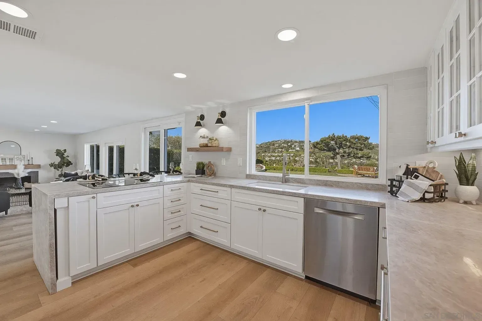 2644 La Costa whole home remodel by Center Home Improvement - kitchen detail with window