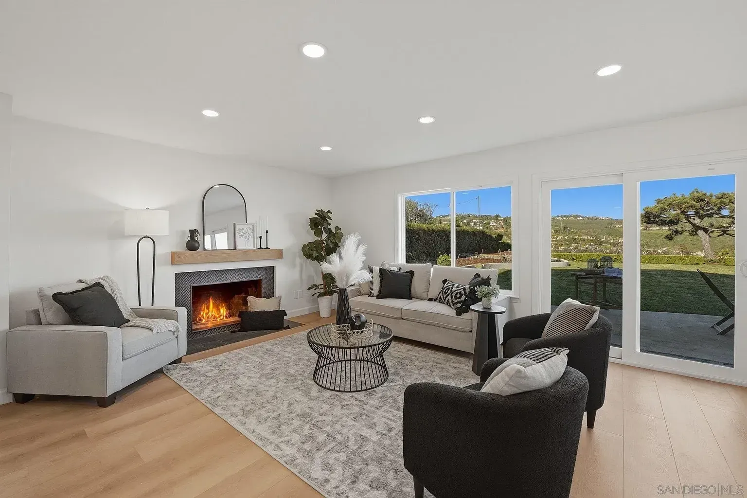2644 La Costa whole home remodel by Center Home Improvement - sitting area with view