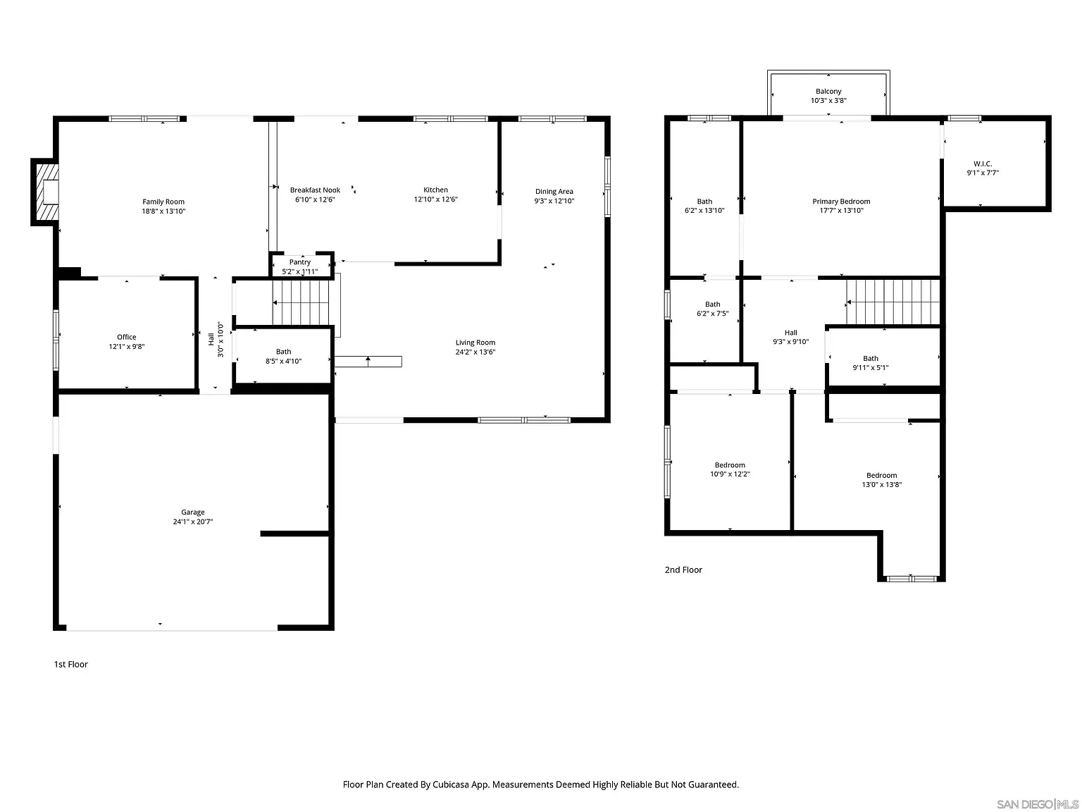 2644 La Costa whole home remodel by Center Home Improvement - floor plan
