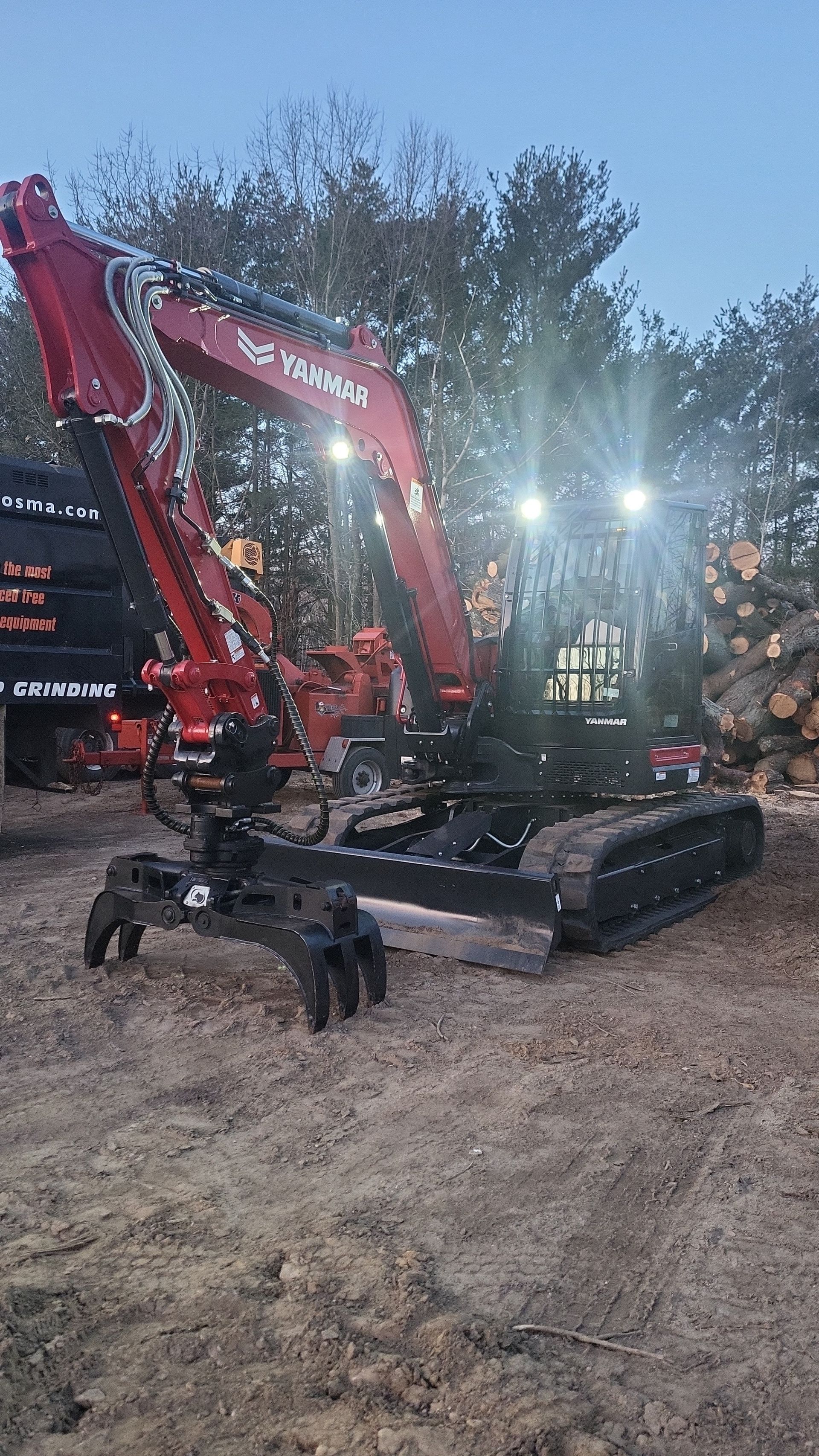 tree removal - tree pruning - crane services - lot clearing - hazardous tree removal  - timber pros - near me - Central MA