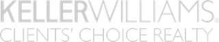 Keller williams clients choice realty logo on a white background