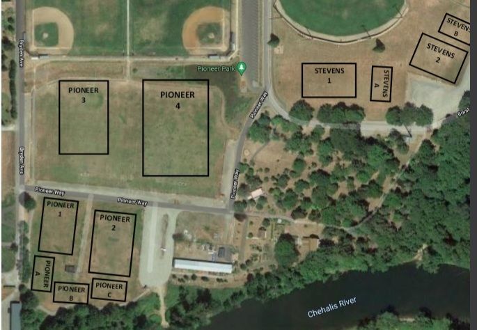 Current Borst Park Map