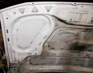 Degrease Engine Hood