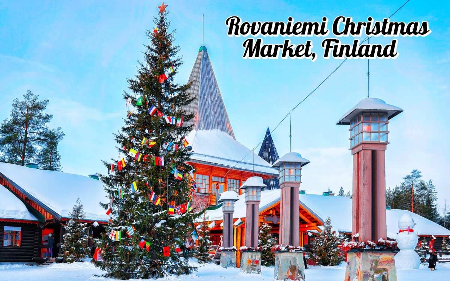 Rovaniemi Christmas Market, Finland