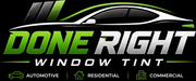 Done Right Window Tint logo