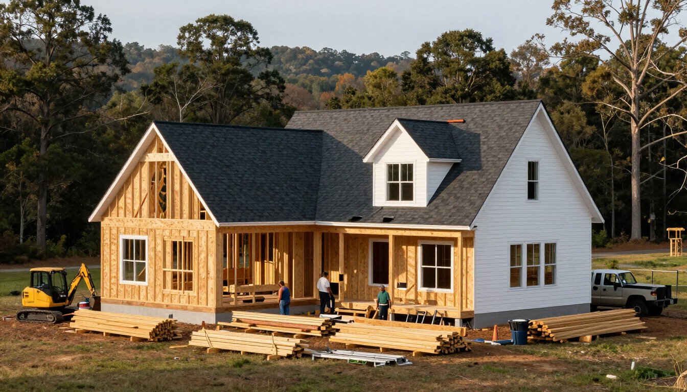 Custom Home Timeline in Chickamauga GA