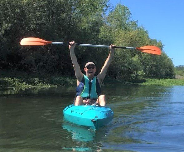 Kayaking the scenic Russian River
