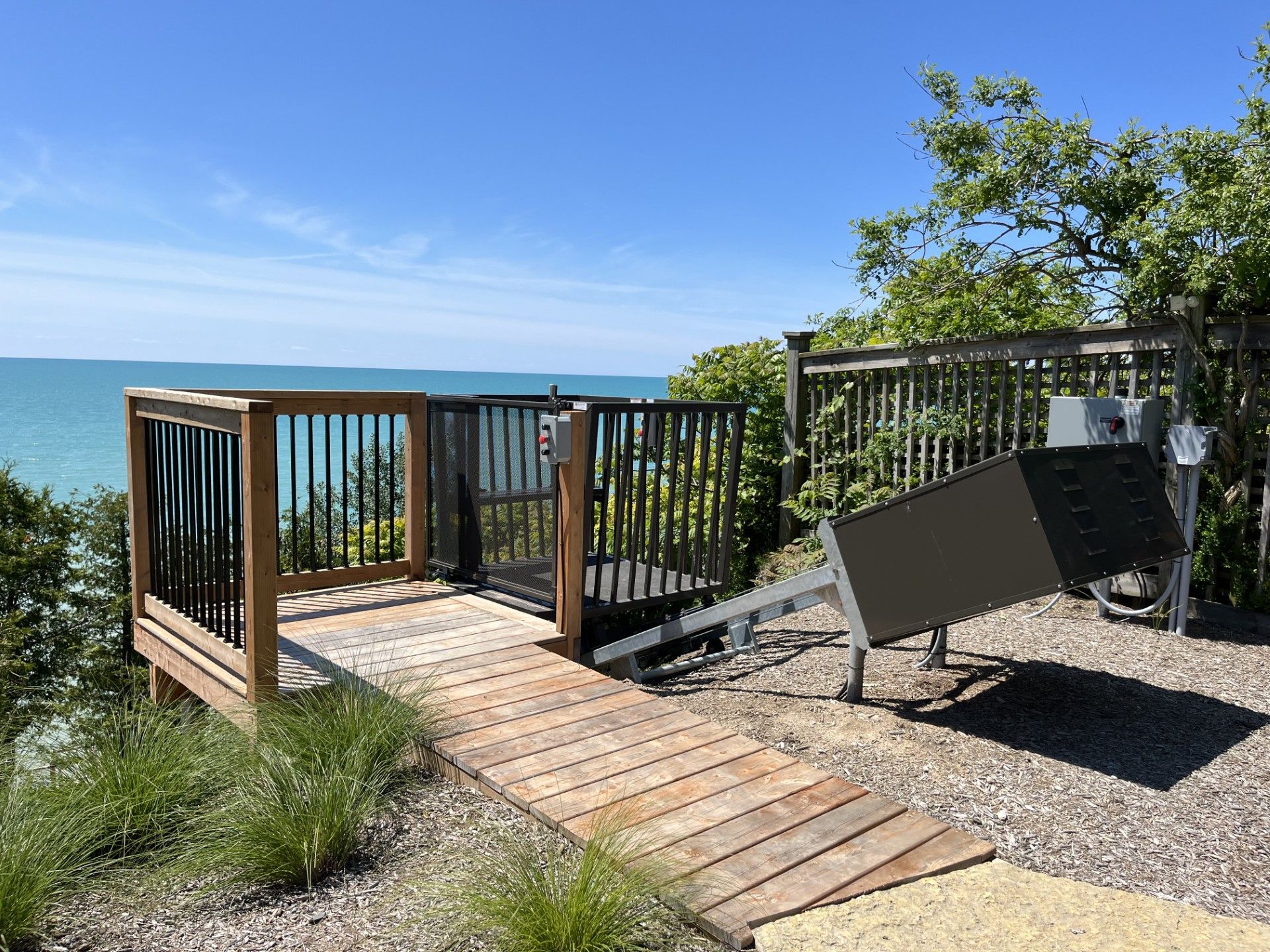 Viewing Ramp Peace of Mind. Built In.