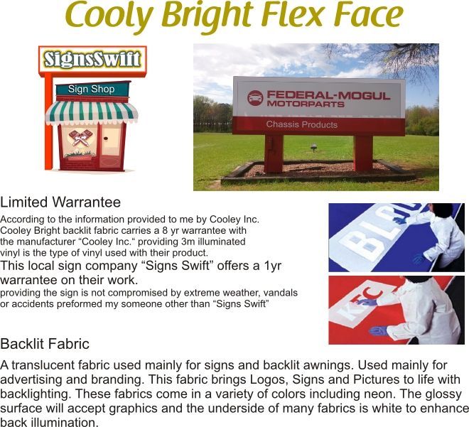 Cooley Bright Flex Face