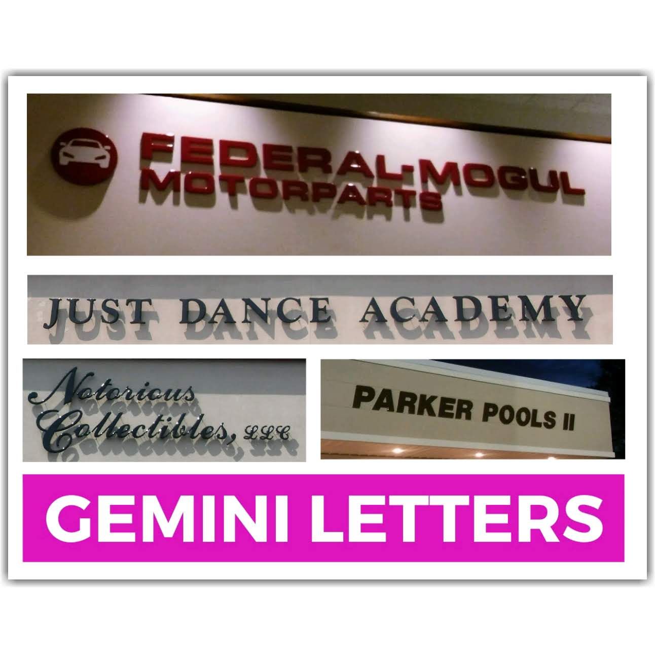 A sign for federal mogul motorparts just dance academy and parker pools ii