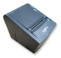 Black SENOR receipt printer.