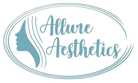 A black and white logo for a company called poke me pretty aesthetics.