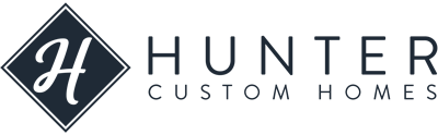 Hunter Custom Homes logo, a client of SureThing Media, a Texas marketing agency.