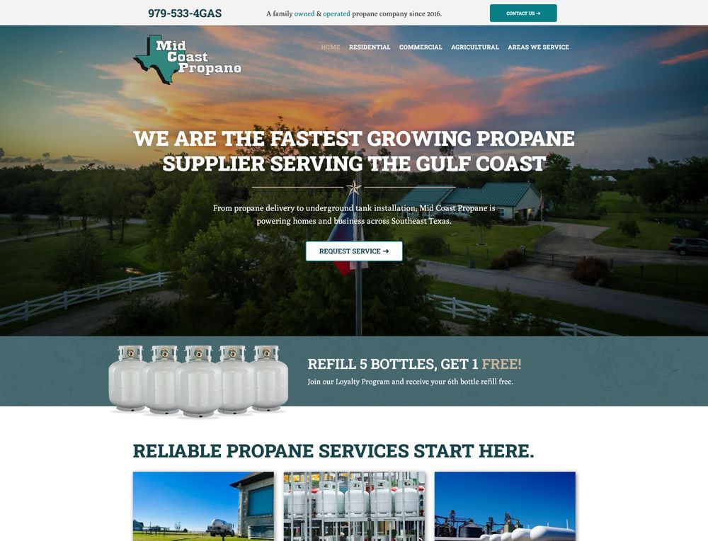 Website mockup screenshot