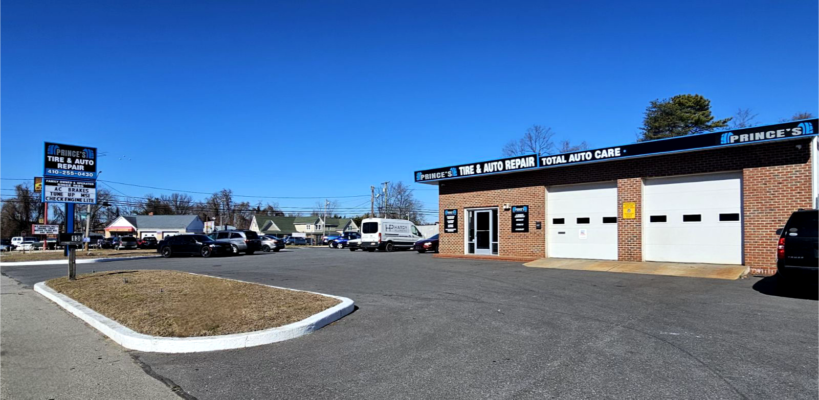 Shop Storefront | Prince’s Tire and Auto Repair
