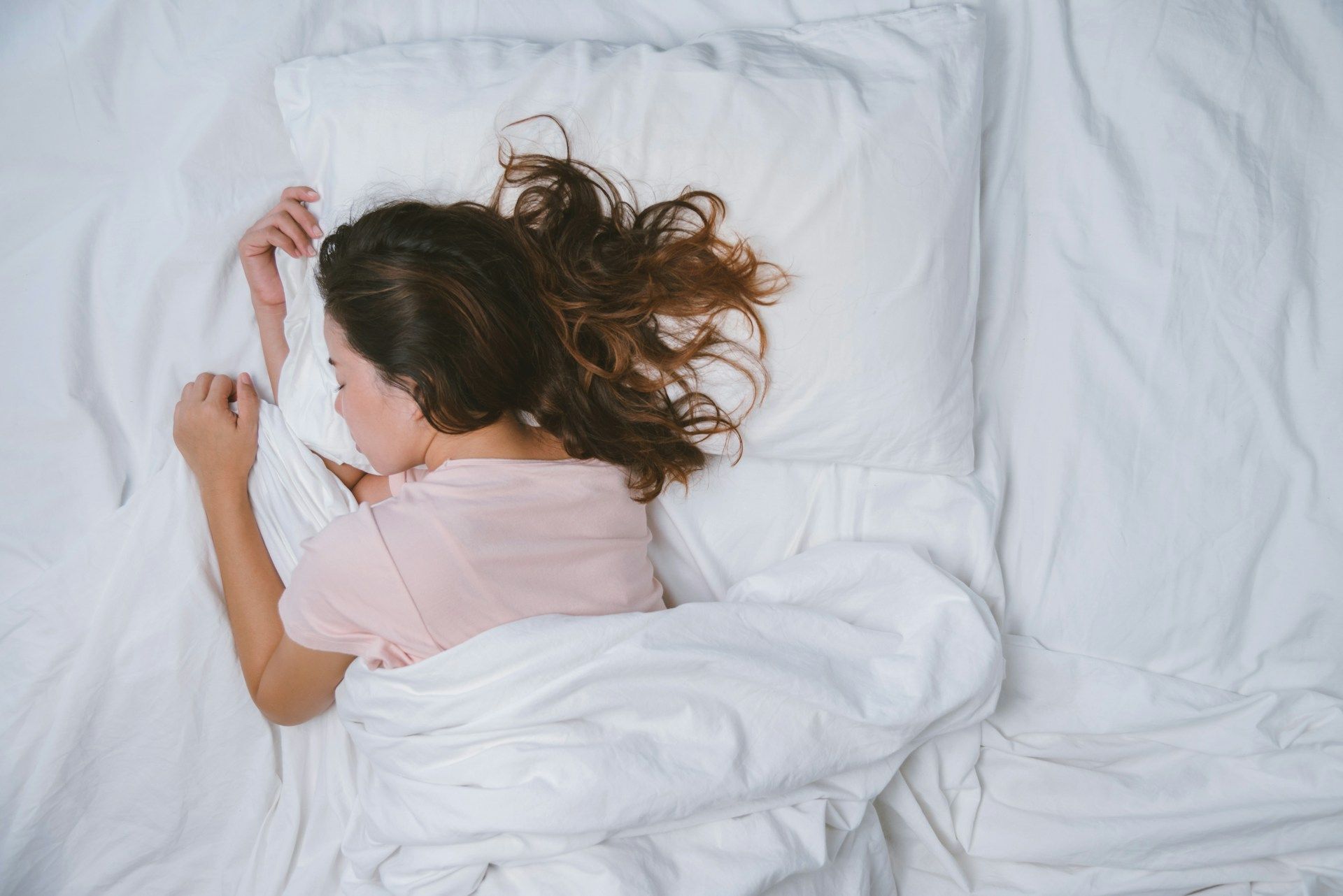 woman sleeping