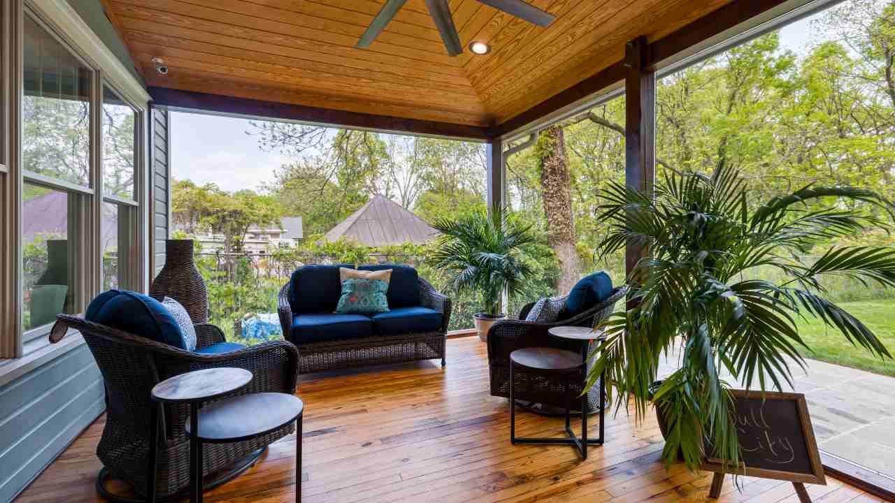 Patio cover installation
