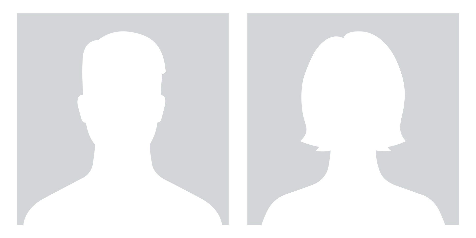 Es ist die Silhouette eines Mannes ohne Gesicht.