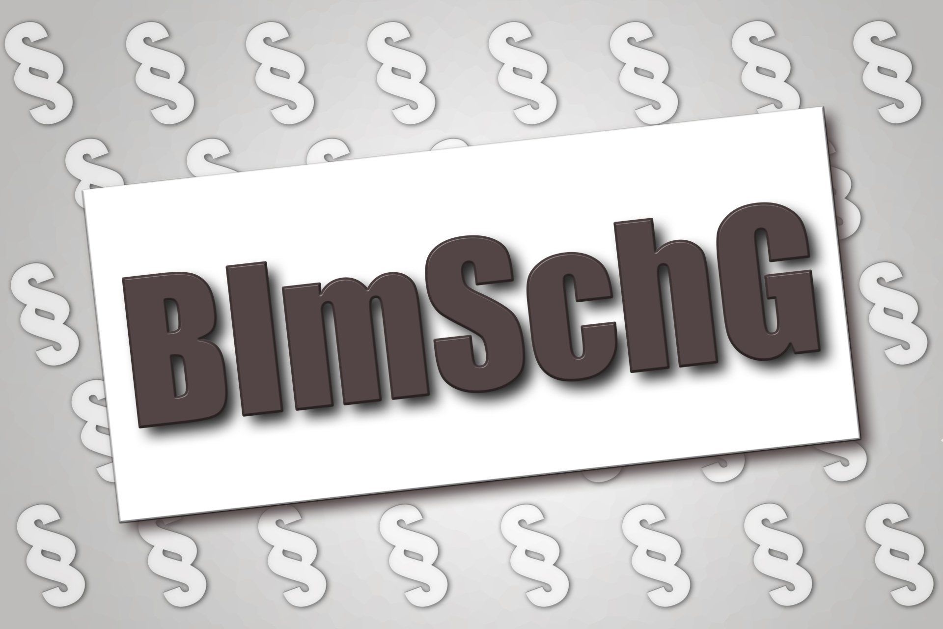 Ein Schild mit dem Wort blmschg darauf