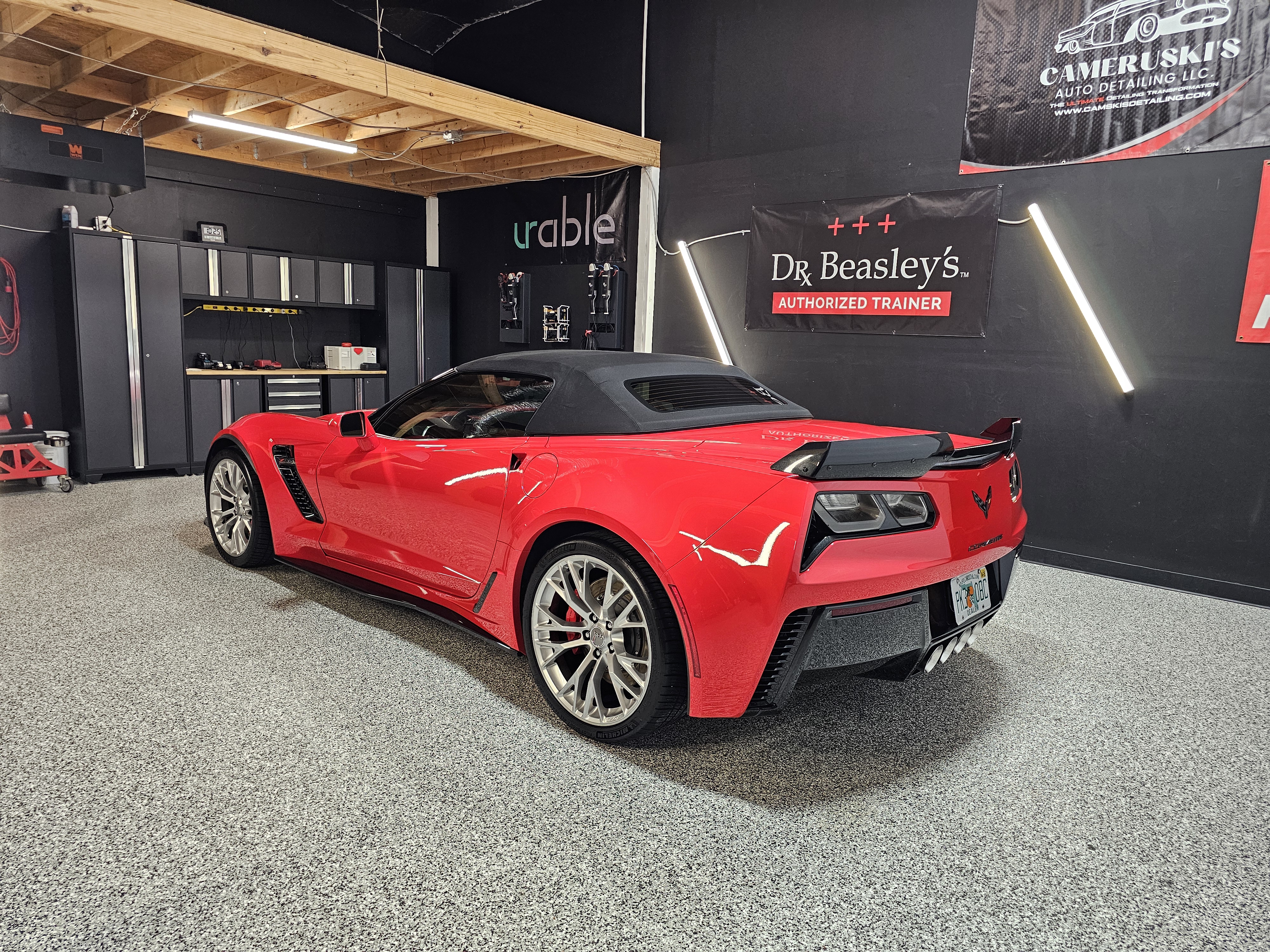 Exterior Detailing Chevy Corvette ZR1