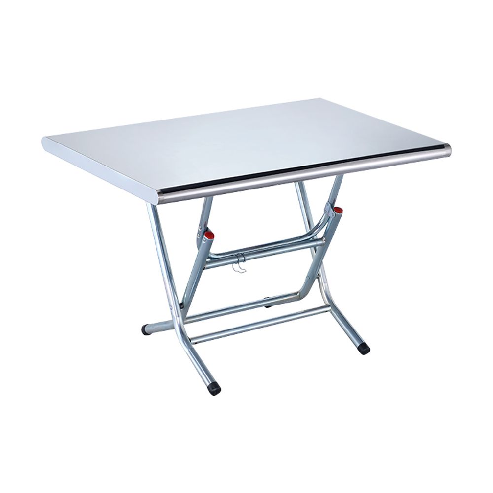 【福利品】AAA  2尺x3尺不鏽鋼摺合多用桌-長型低款