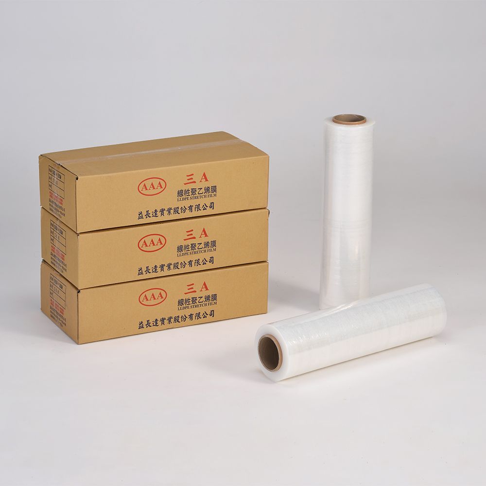 AAA-工業PE伸縮膜 16μ×50cm×500M (2支/1箱)