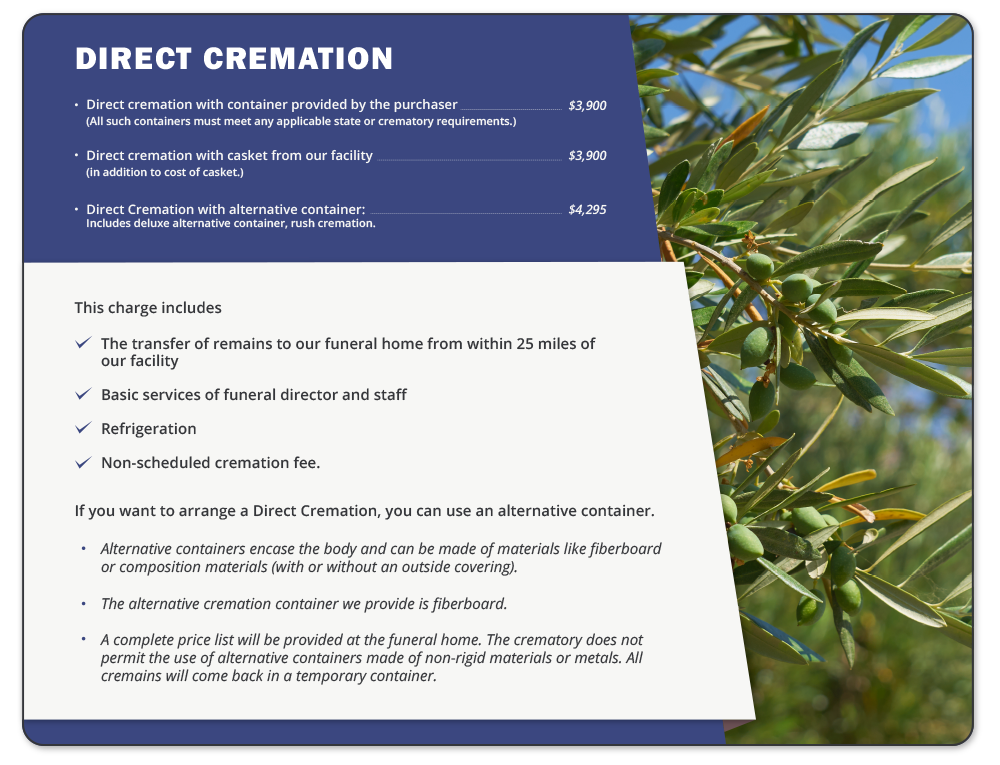 Cremation | Sagel Bloomfield Danzansky Goldberg Funeral Care Inc
