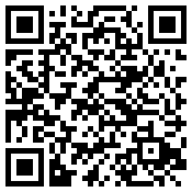 Black-and-white QR code on a white background