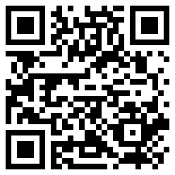 Black-and-white QR code on a white background
