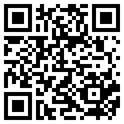 Black-and-white QR code for scanning