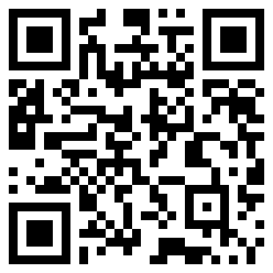 Black-and-white QR code on a white background