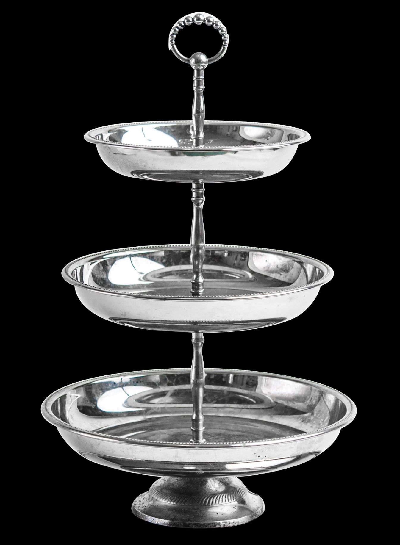 3-Tier Silver Stand