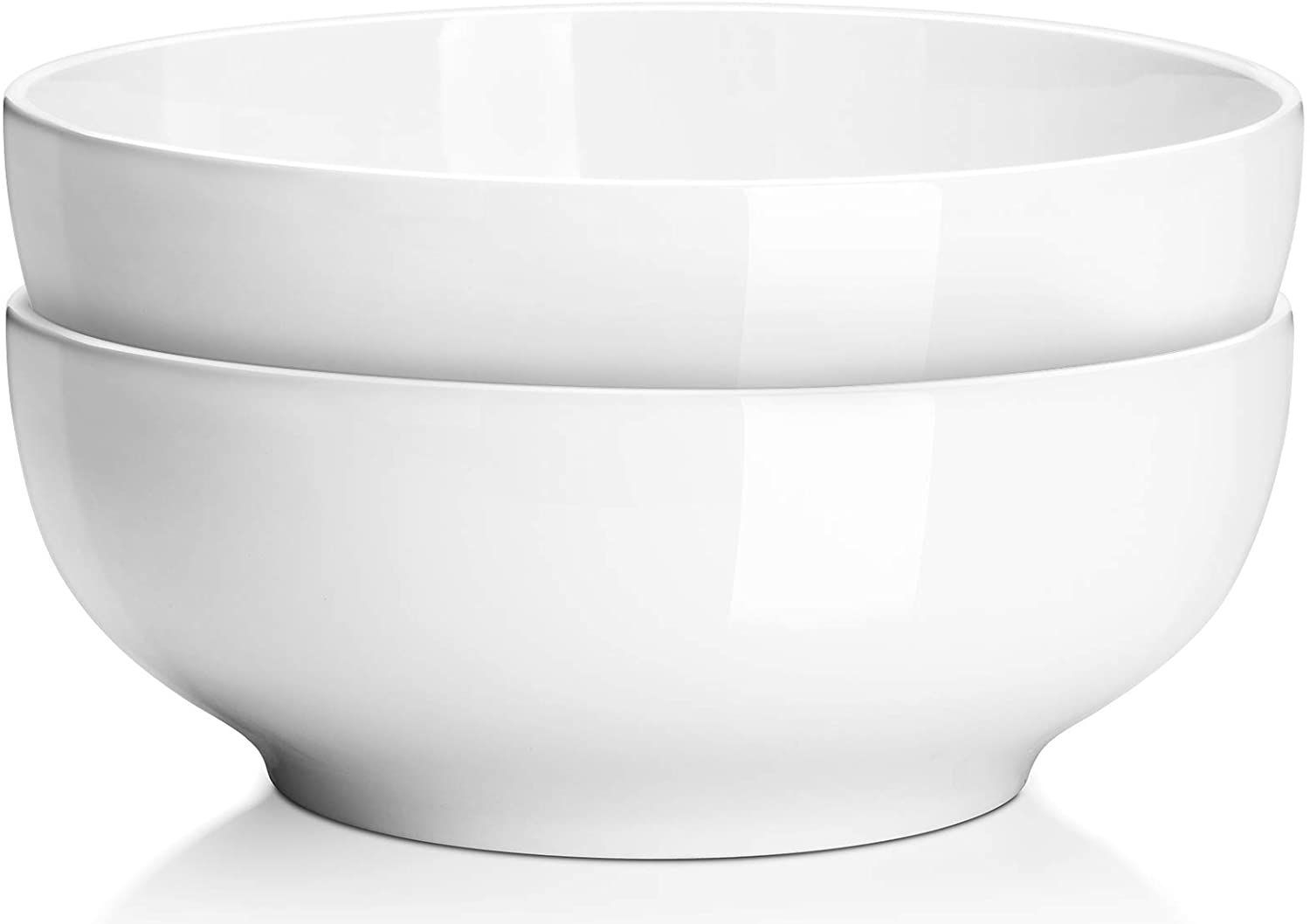 Dowan White Serving Bowls 9.5