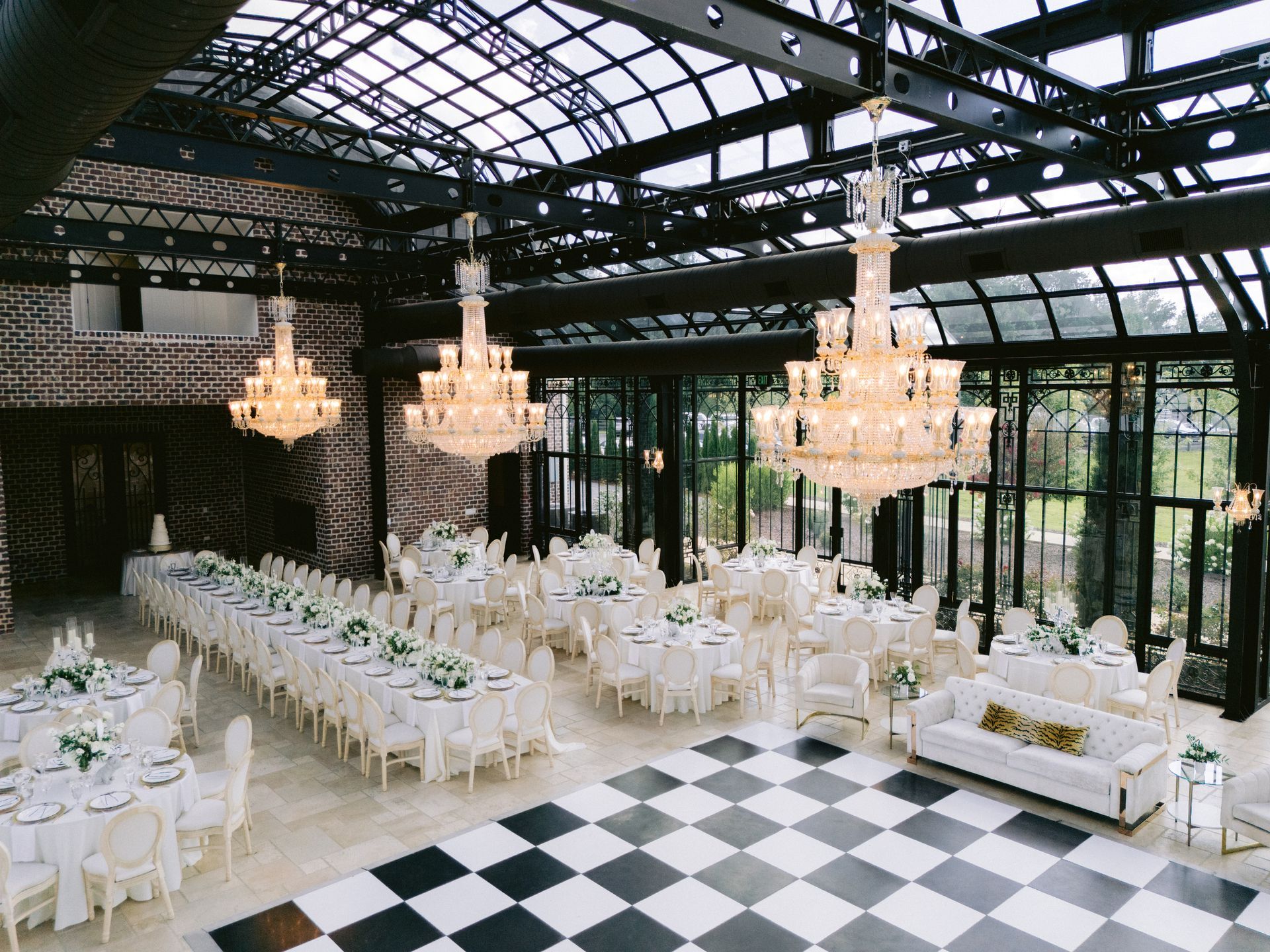 Black & White Dance Floor