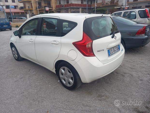 Nissan Note Bianca usata in vendita nell'autofficina di Palermo
