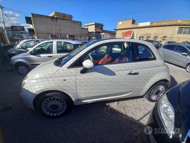 Fiat 500 bianca in vendita a Palermo