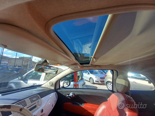 Fiat 500 bianca in vendita a Palermo