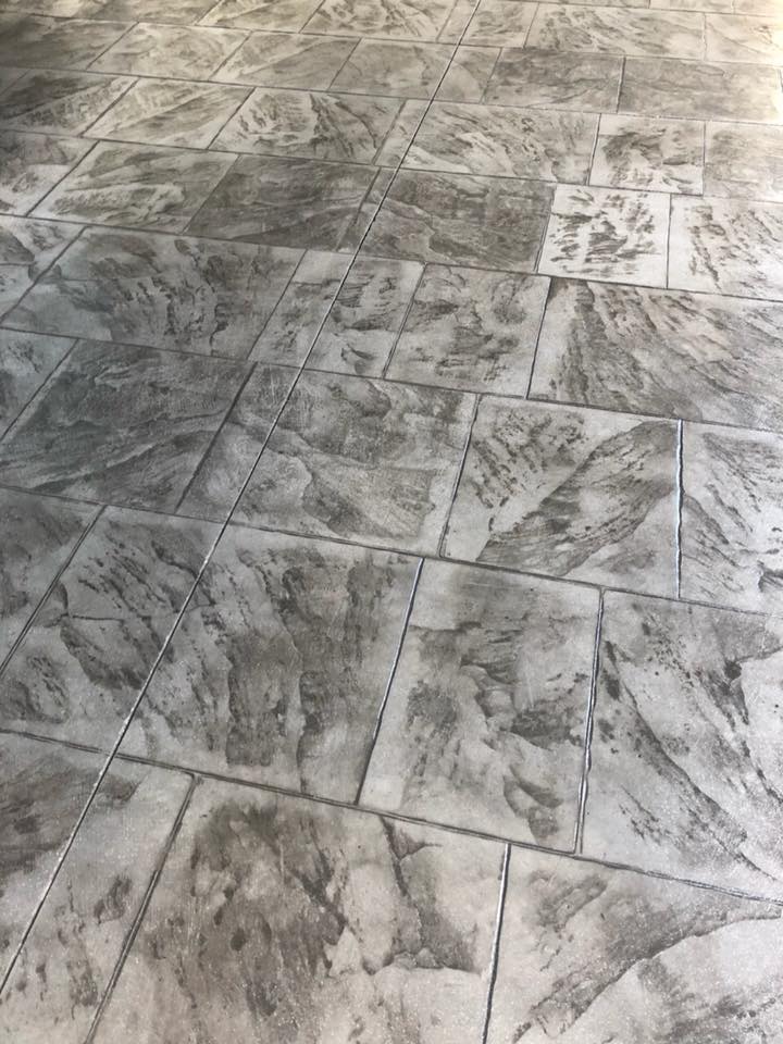 Nicely Paved Driveway to Two Double Doors Garage — Professional Concreting in Sunshine Coast, QLD