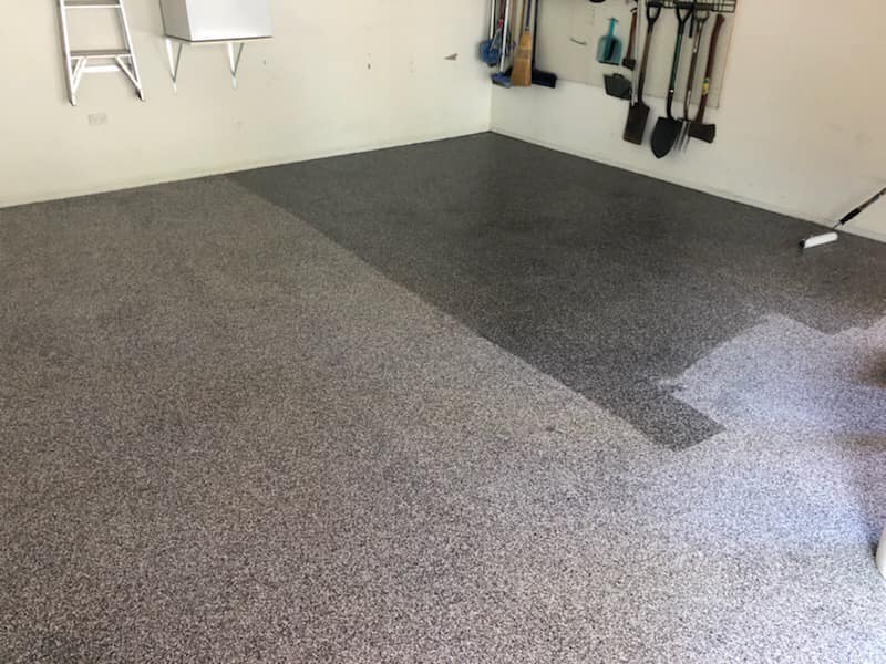 Trowel Leveling Concrete, Spreading Poured — Professional Concreting in Sunshine Coast, QLD