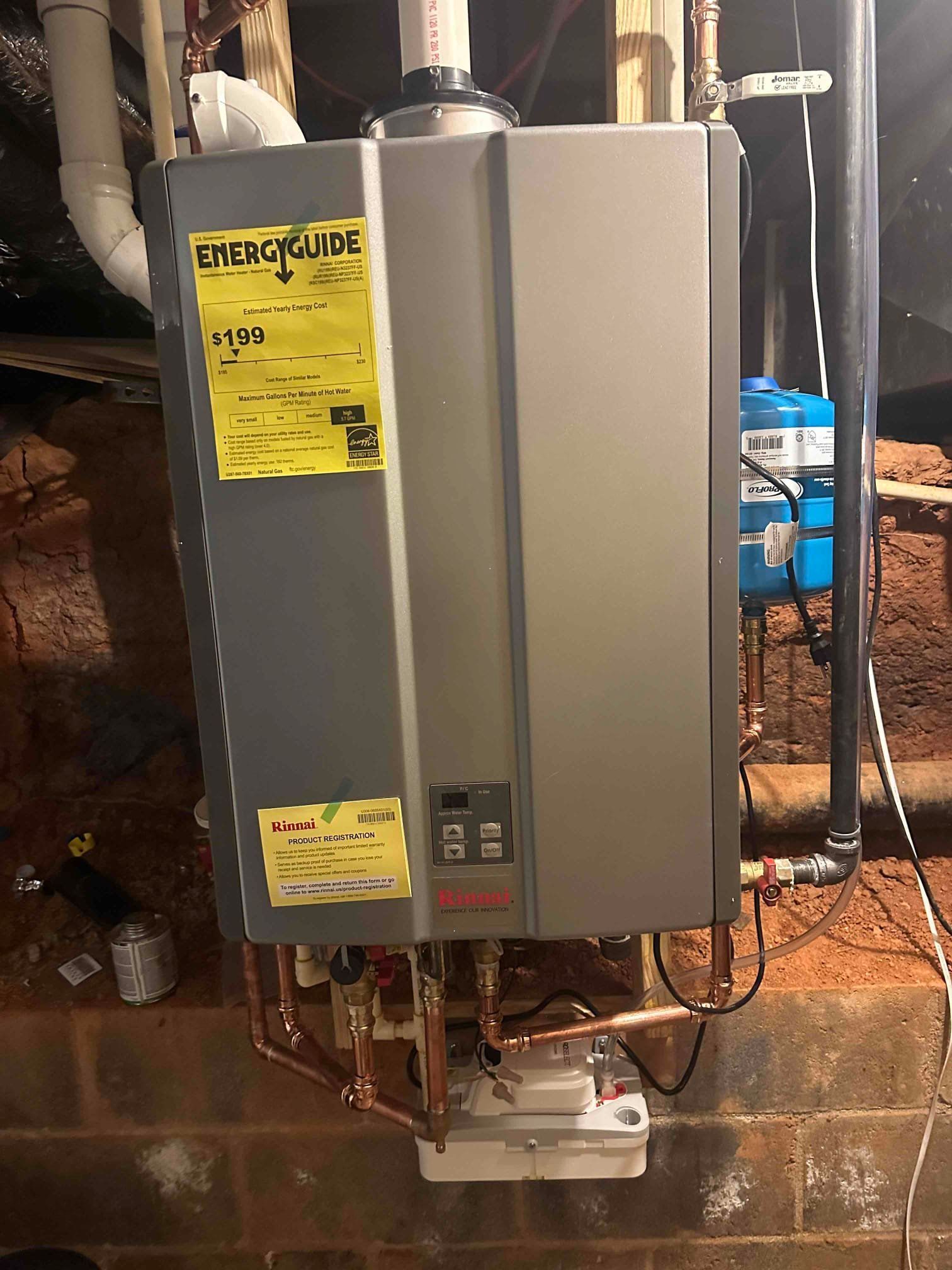 Tankless Water Heater