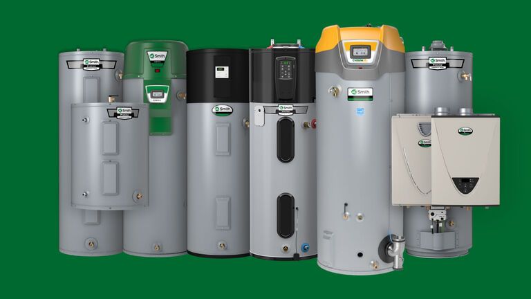 High efficiency residential water heaters