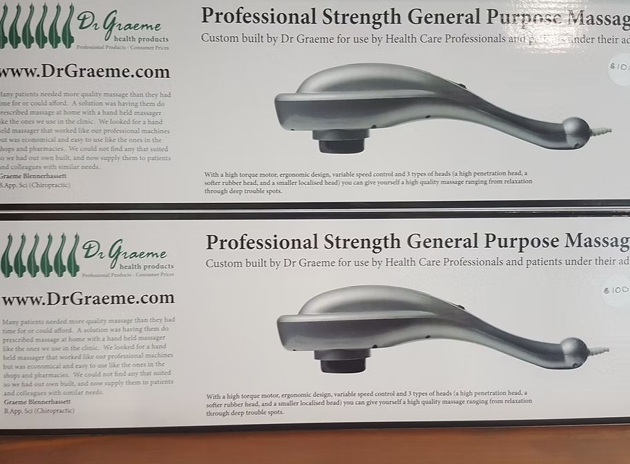 A Professional Strength General Purpose Massagers — Anderson Family Chiropractic Health Centre in Mount Pleasant, QLD