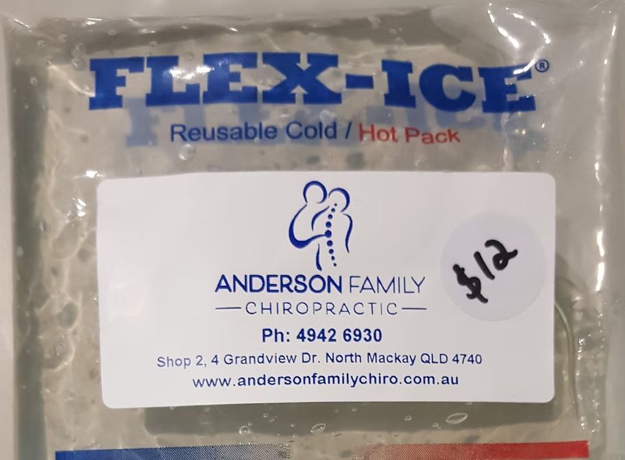 A Bag of Flex-ice From Anderson Family Chiropractic — Anderson Family Chiropractic Health Centre in Mount Pleasant, QLD