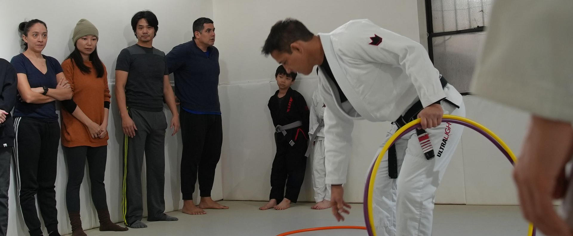 Experienced instructors leading Brazilian Jiu-Jitsu classes for all skill levels at Range Brazilian Jiu-Jitsu NYC.